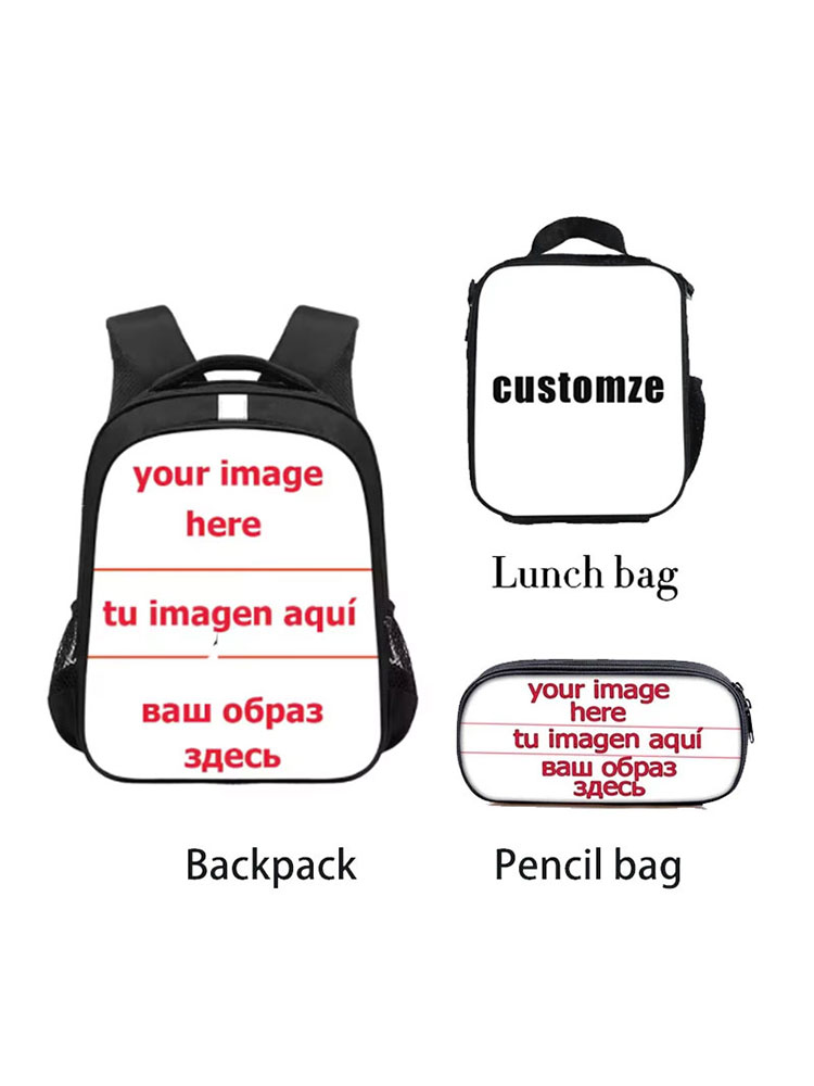 Phone Accessories Wholesale In China - 3pcs/Set Custom Backpacks Teenager Boys Girls