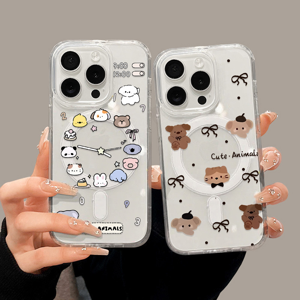 Cute Cartoon Animals Phone Cas - Magsafe Wireless Charger 评论和价格