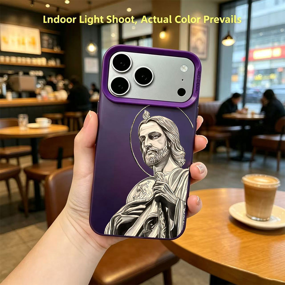San Judas Tadeo Pattern Design - Phone Accessories Iphone 评论和价格