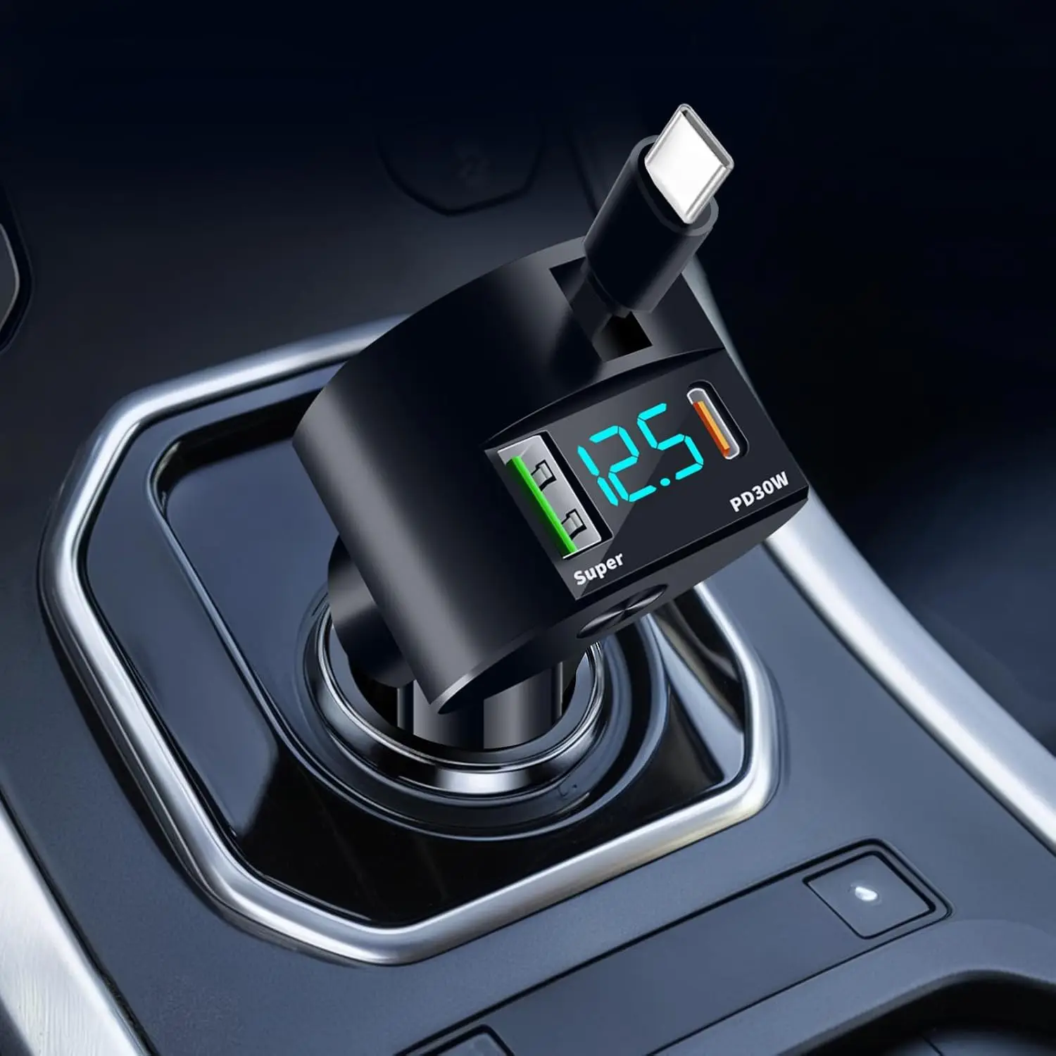 Upgraded Retractable Car Charg - Fast Charging Cable 评论和价格