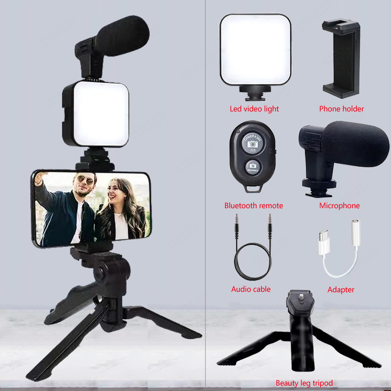 AY49 Smartphone Vlogging Kit W - Youtube Phone Accessories 评论和价格
